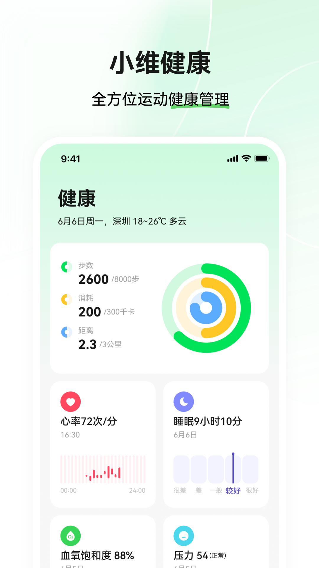 精彩截图-小维健康2026官方新版