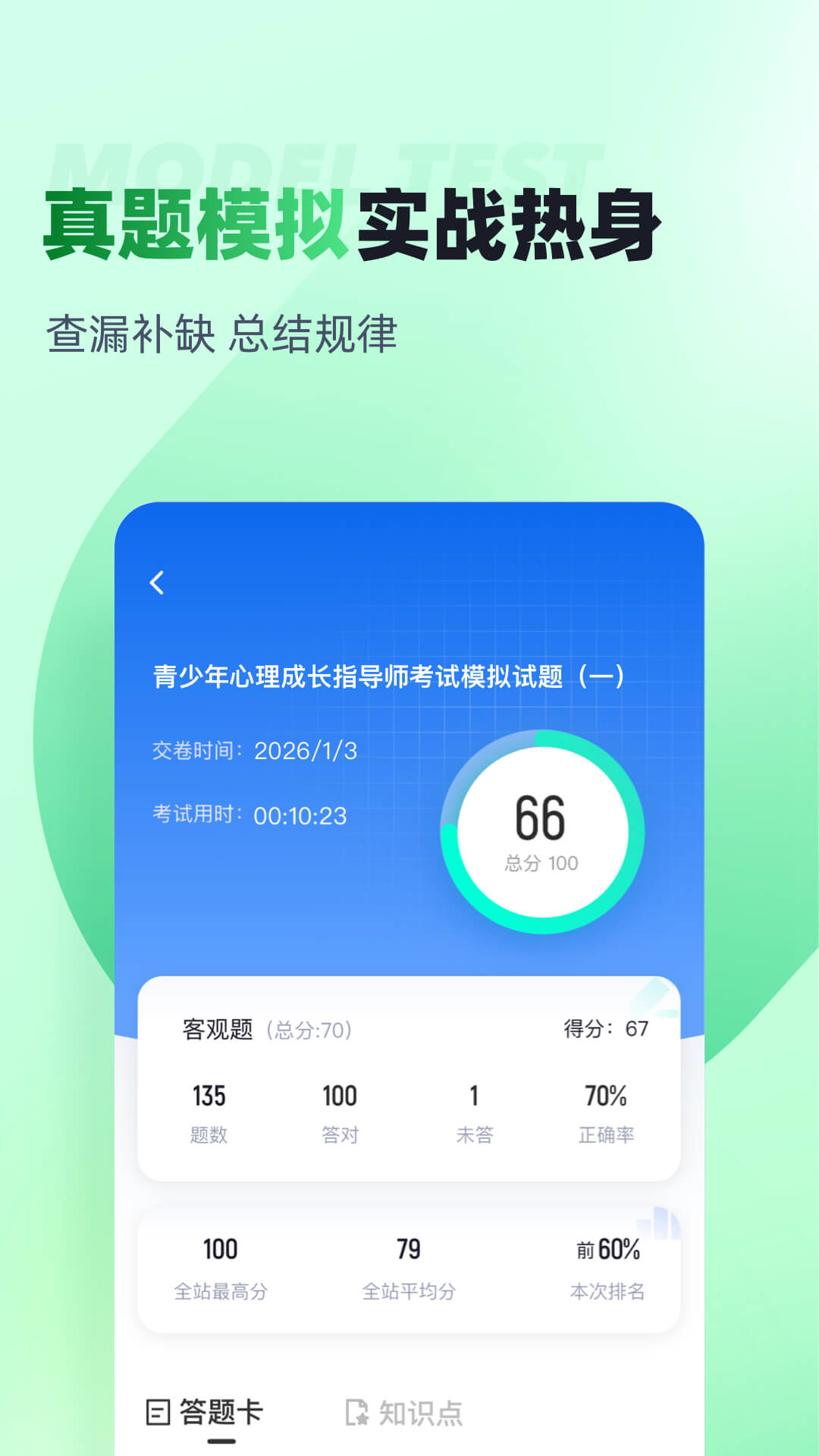 精彩截图-青少年心理成长指导师考试聚题库2026官方新版