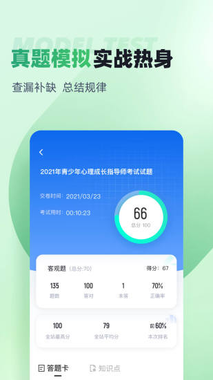 精彩截图-青少年心理成长指导师考试聚题库2024官方新版