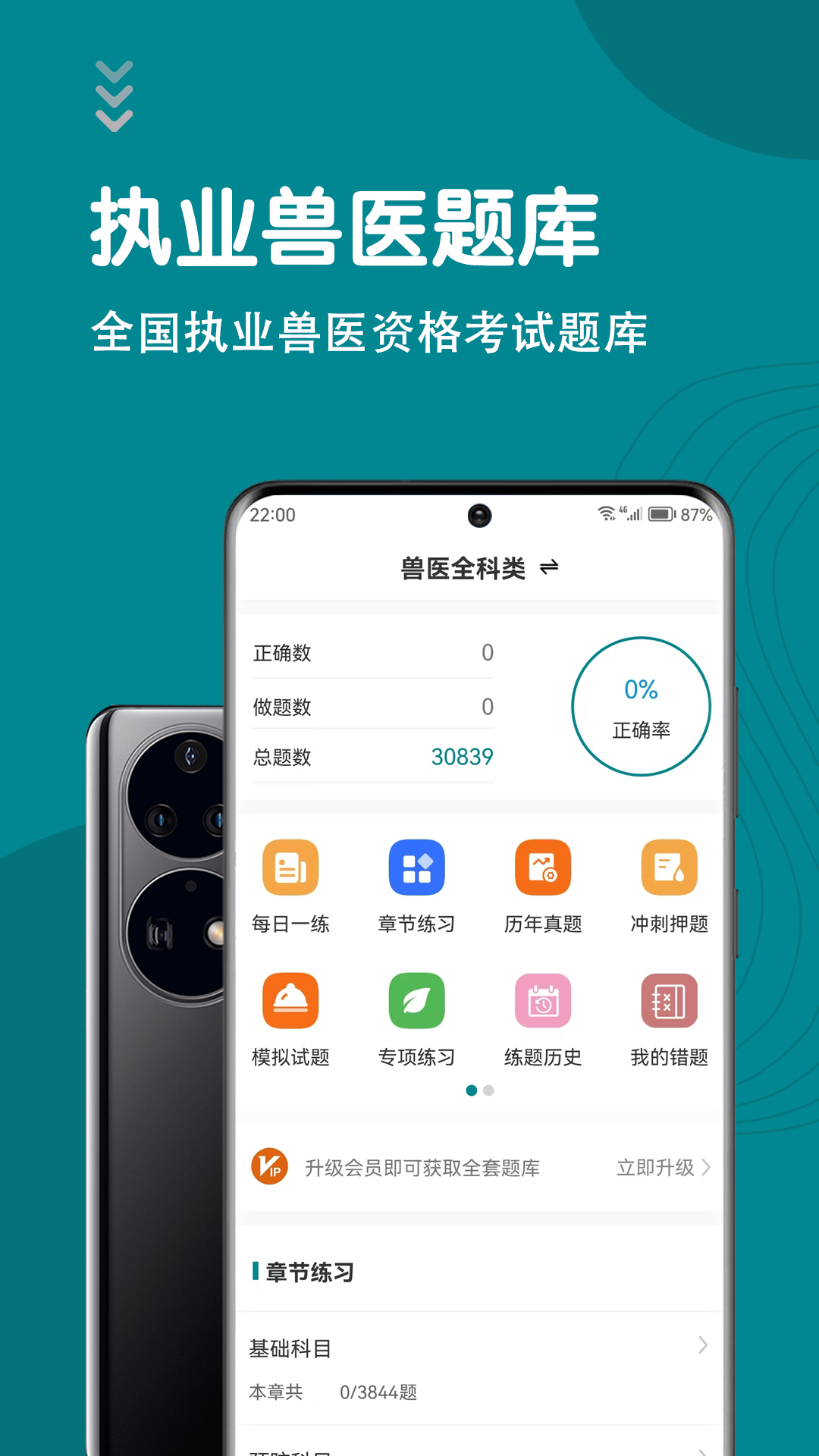 精彩截图-执业兽医智题库2025官方新版