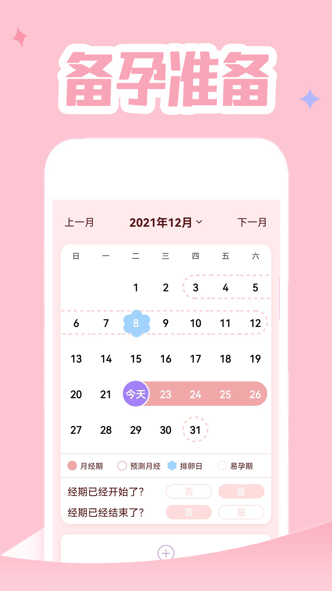 精彩截图-姨妈月经期管家2026官方新版