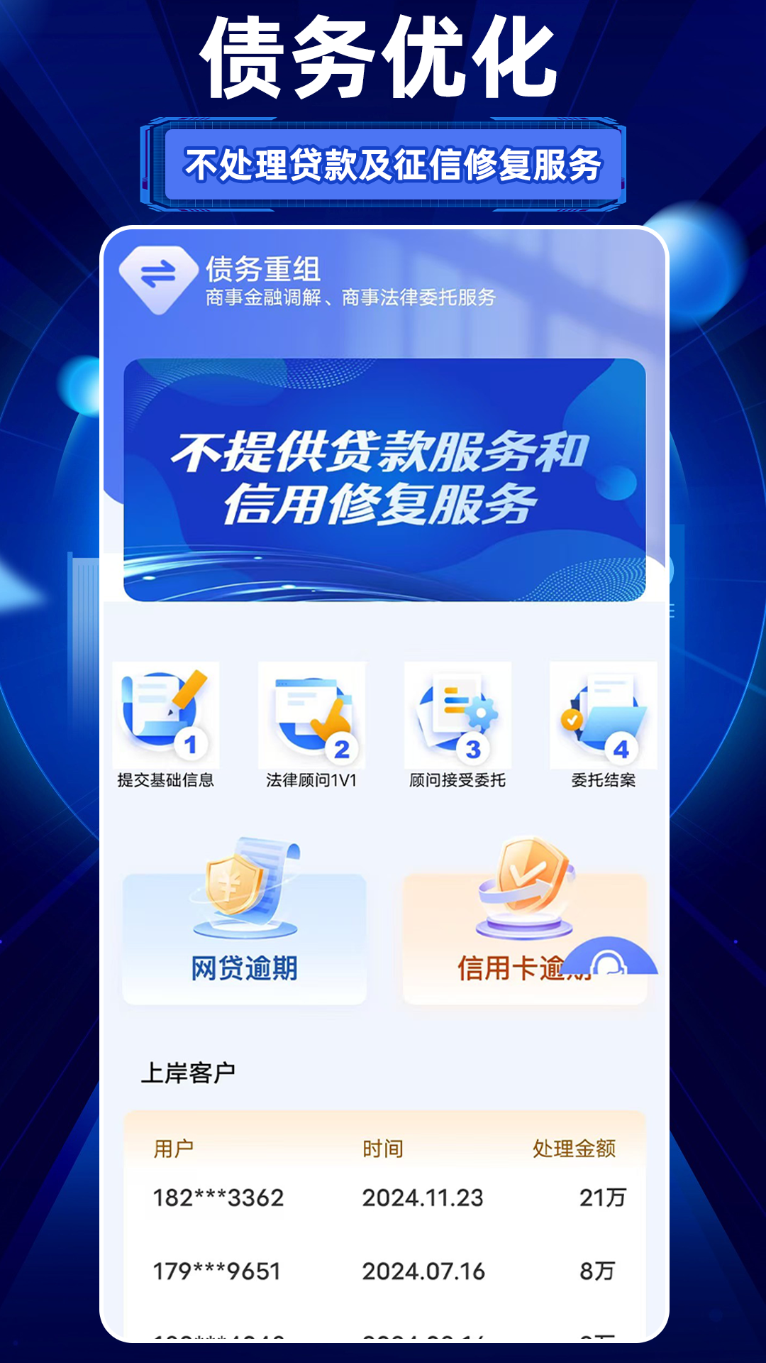精彩截图-债务重组2026官方新版