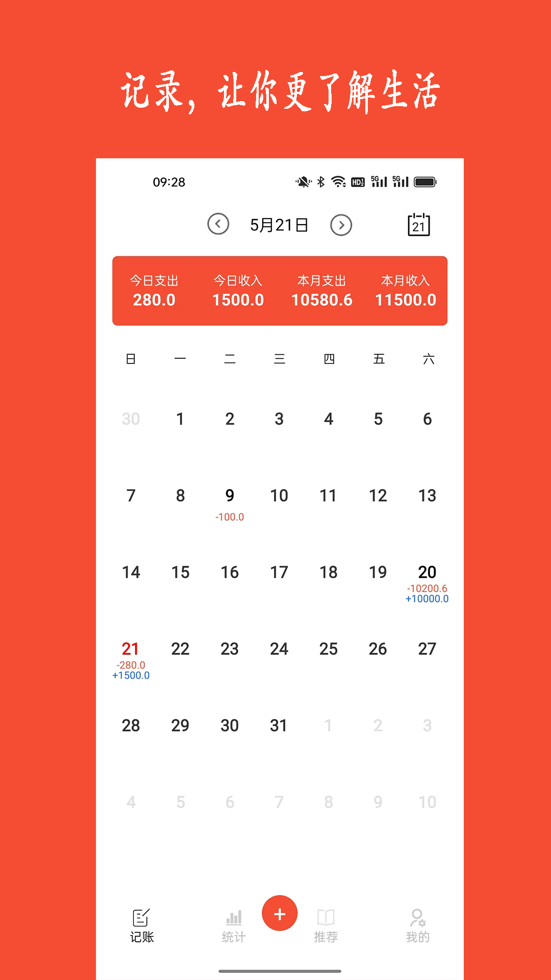 精彩截图-新阳记账2026官方新版