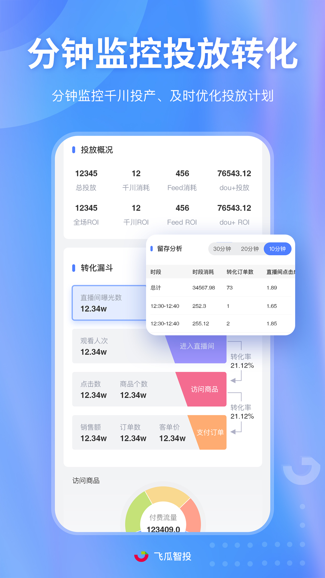 精彩截图-飞瓜智投2026官方新版