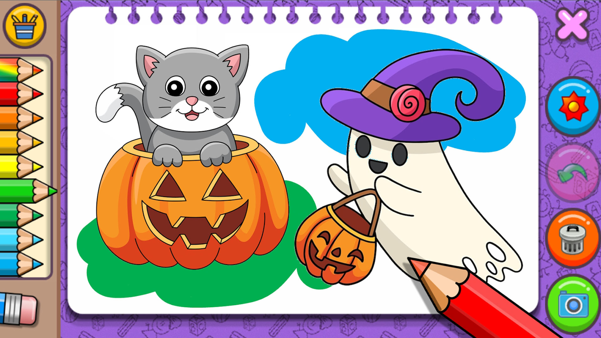 精彩截图-儿童画画涂色游戏2026官方新版