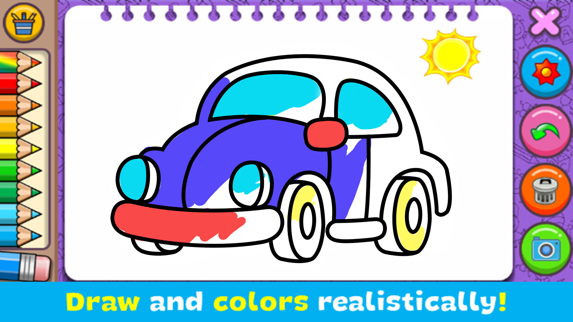 精彩截图-儿童画画涂色游戏2026官方新版