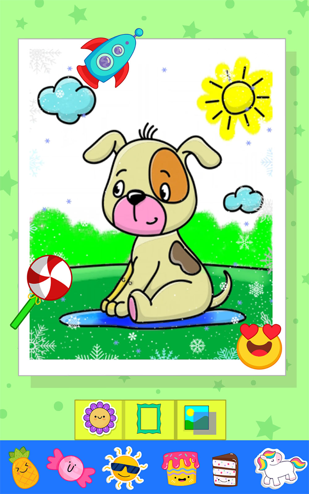 精彩截图-儿童画画涂色游戏2025官方新版