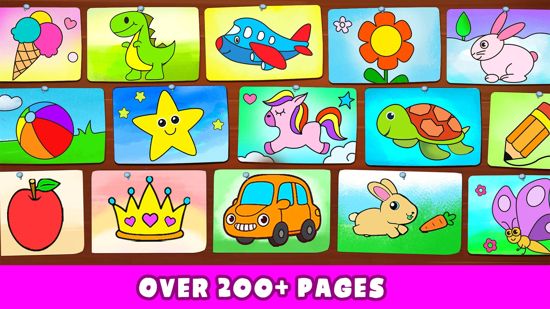 精彩截图-儿童画画涂色游戏2026官方新版