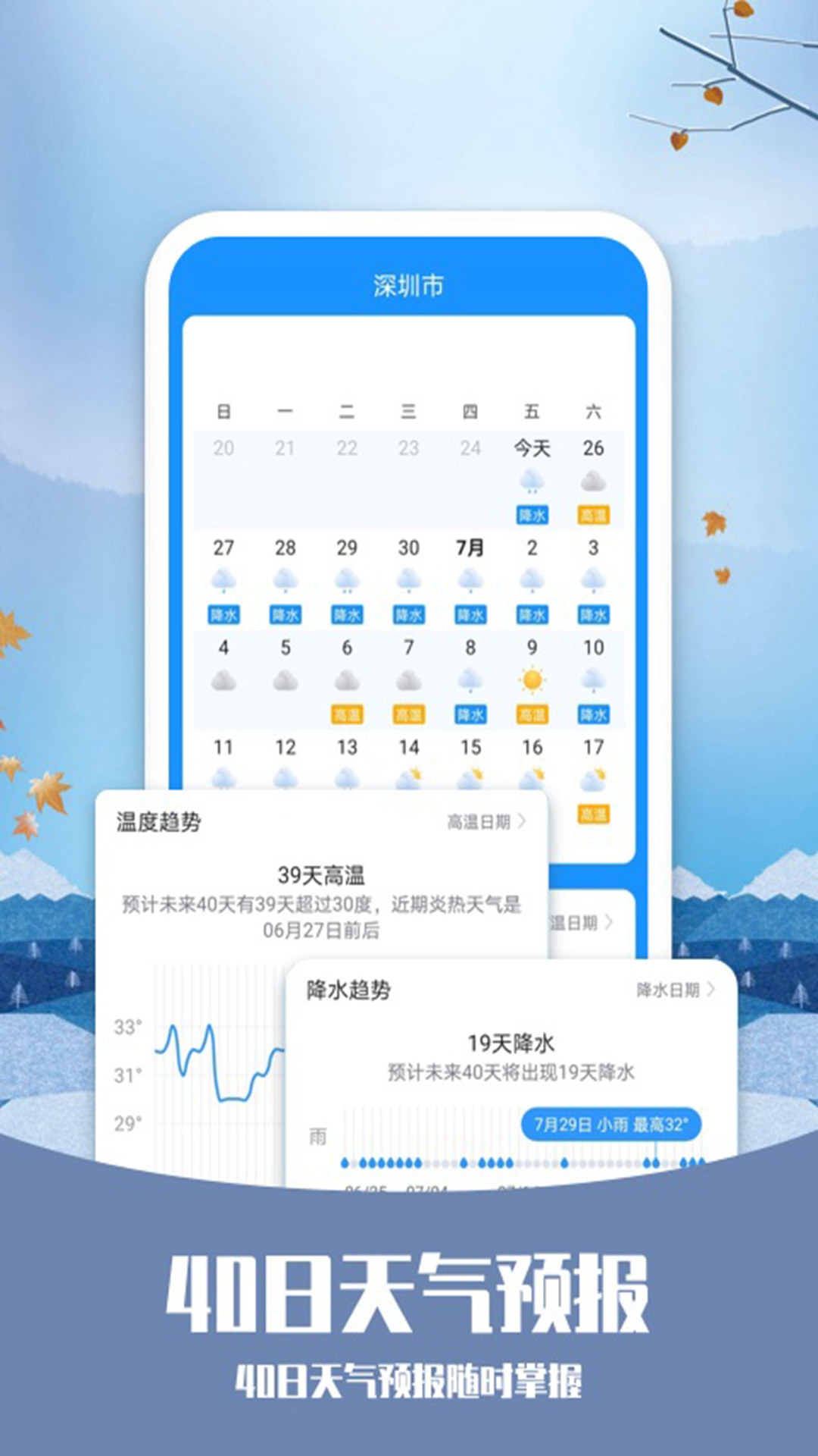 精彩截图-365天气预报2026官方新版