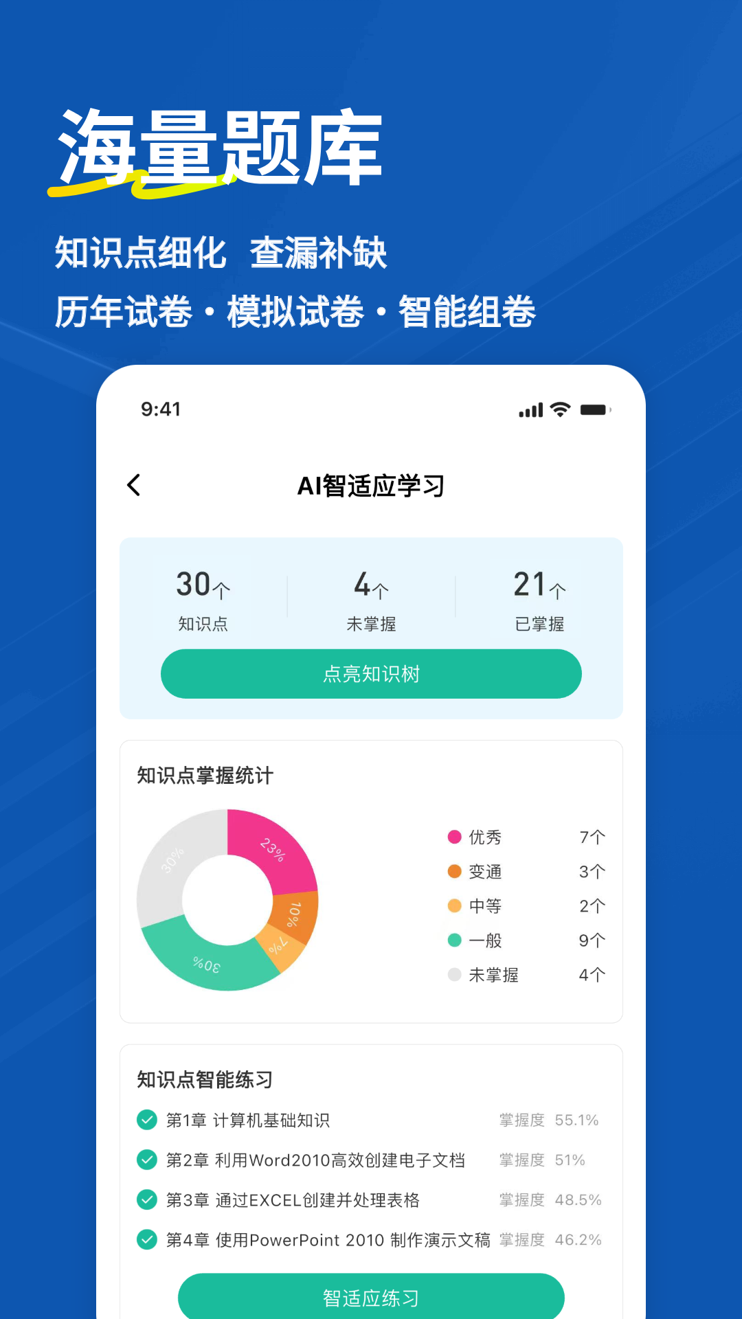 精彩截图-计算机二级练题狗2026官方新版
