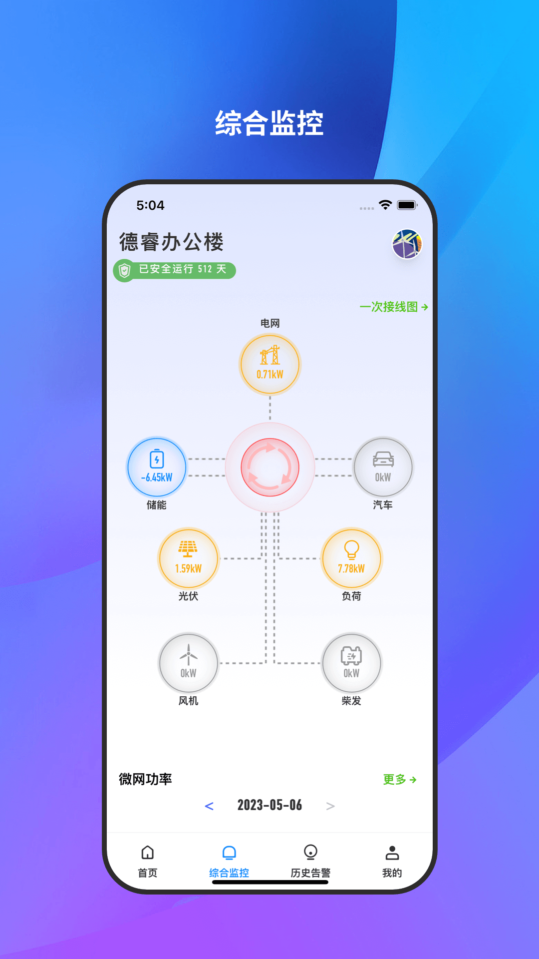 微网能量云 截图 2