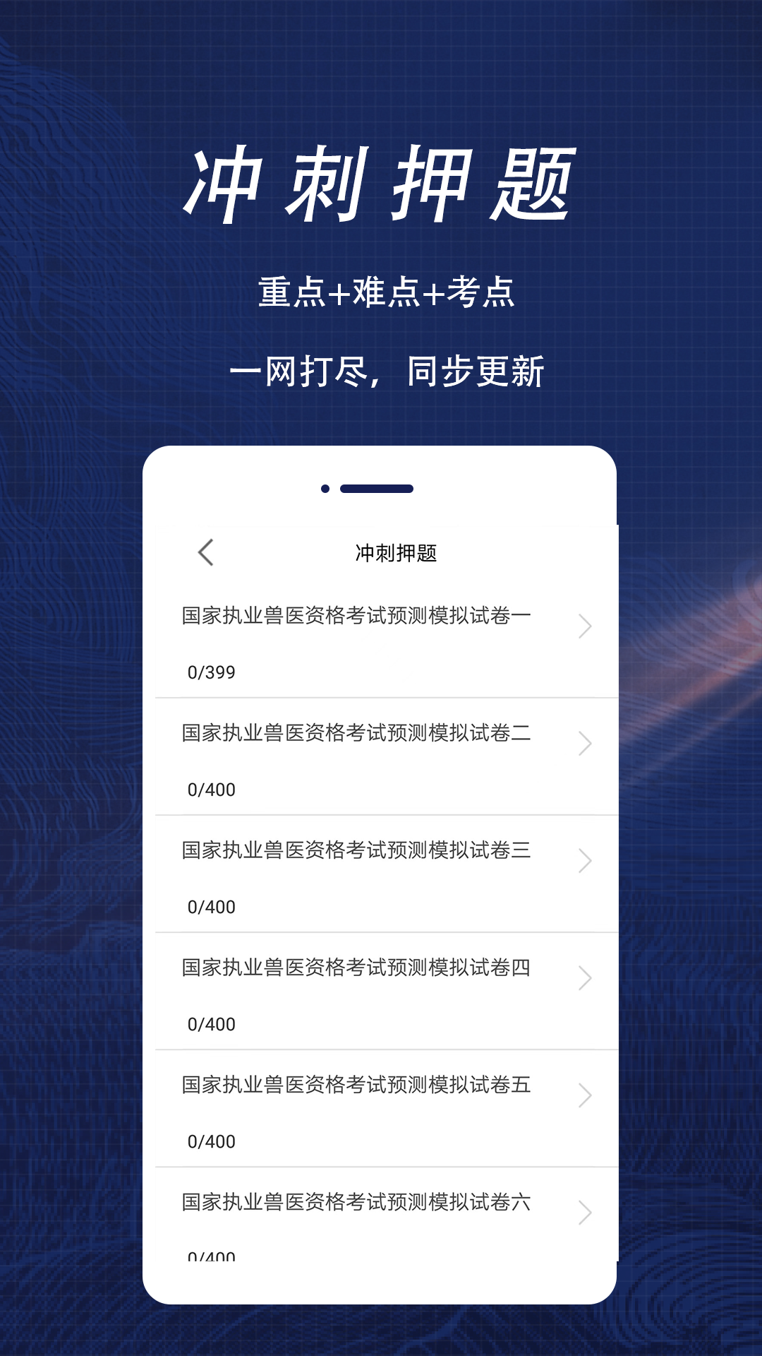 精彩截图-执业兽医全题库2025官方新版