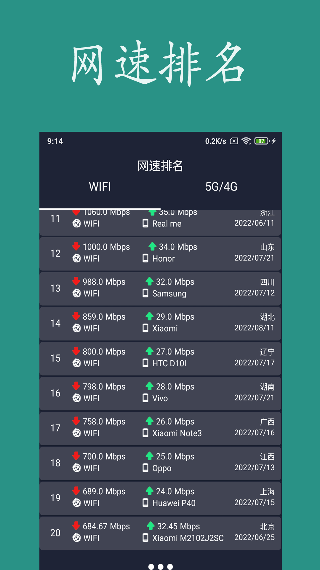 精彩截图-乐果测网速2024官方新版