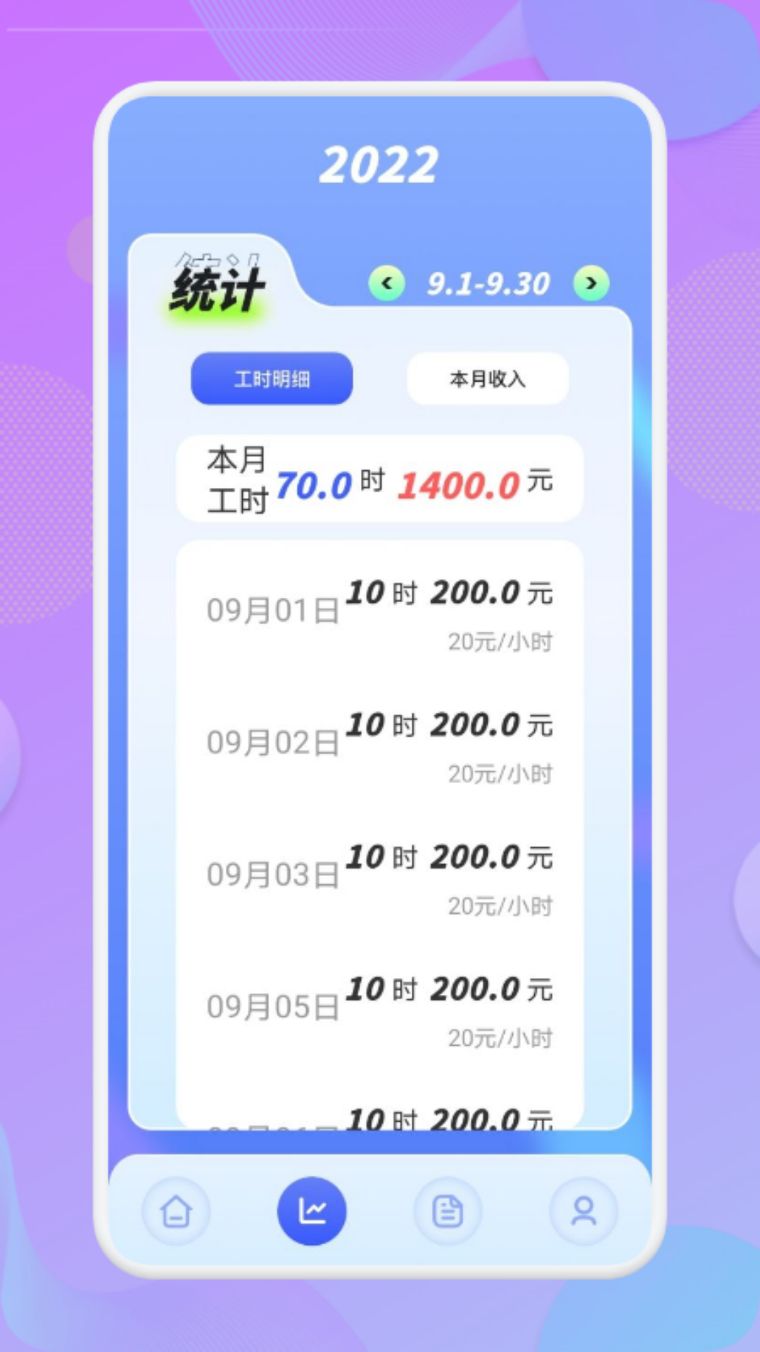 精彩截图-上班记工时2026官方新版