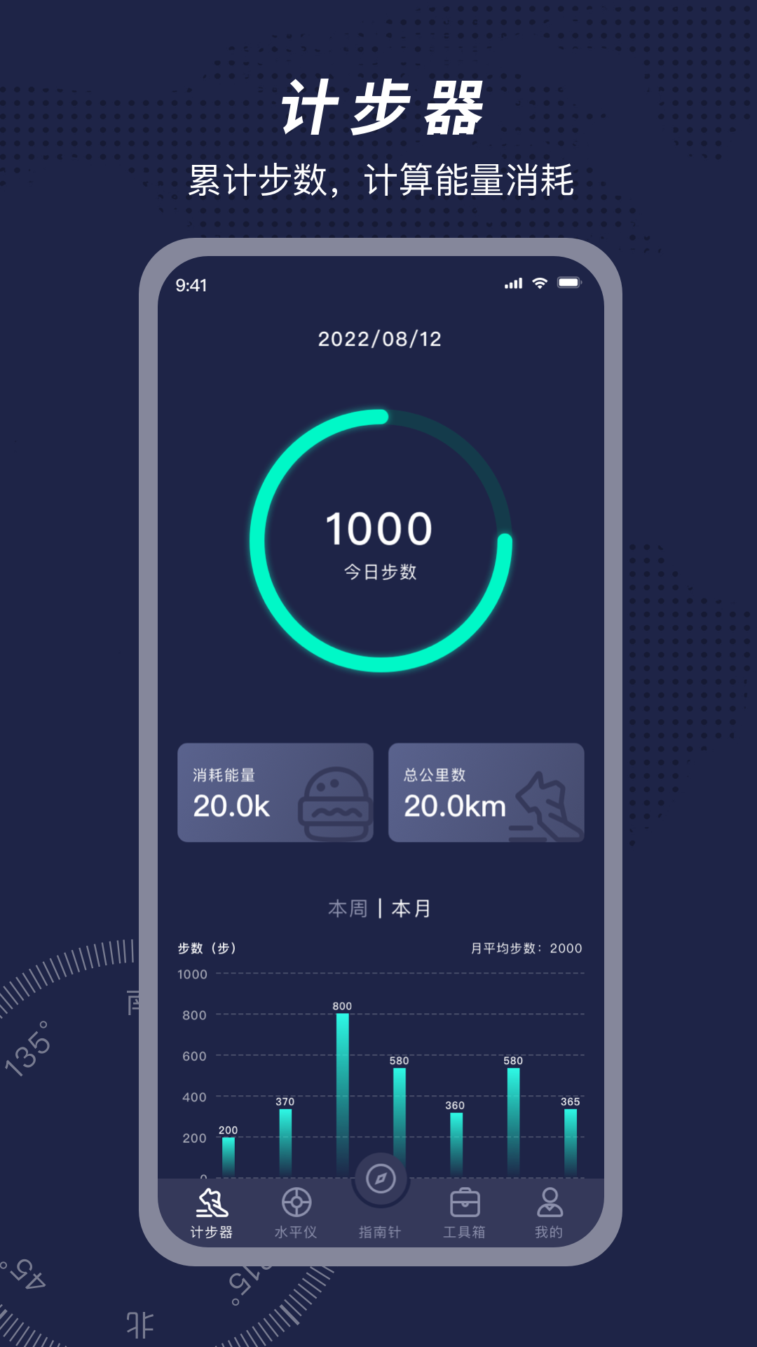 精彩截图-方位指南针2025官方新版