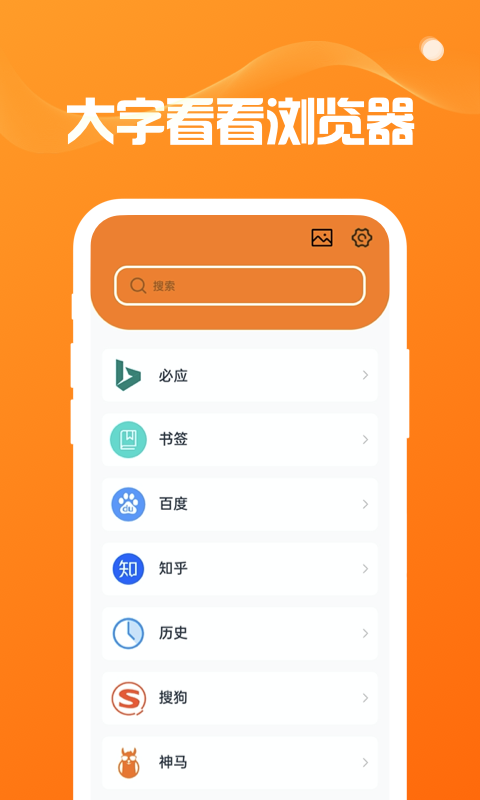 大字看看浏览器安卓版高清截图