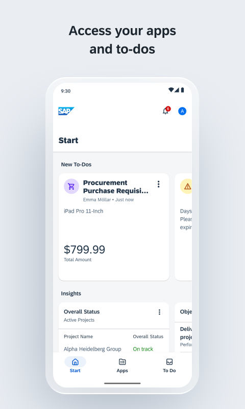 精彩截图-SAP Mobile Start2024官方新版