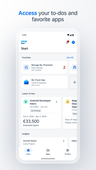 精彩截图-SAP Mobile Start2024官方新版