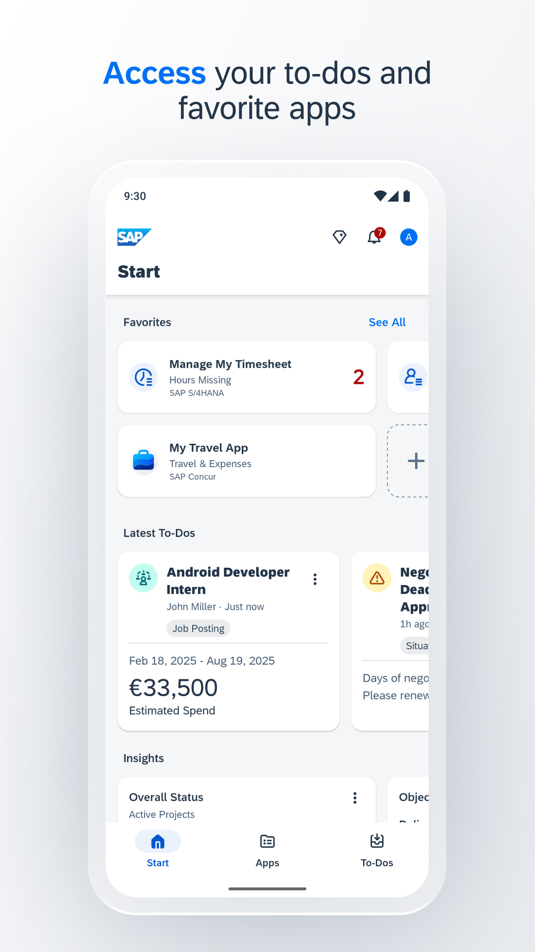 精彩截图-SAP Mobile Start2025官方新版