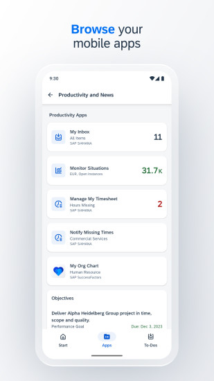 精彩截图-SAP Mobile Start2024官方新版