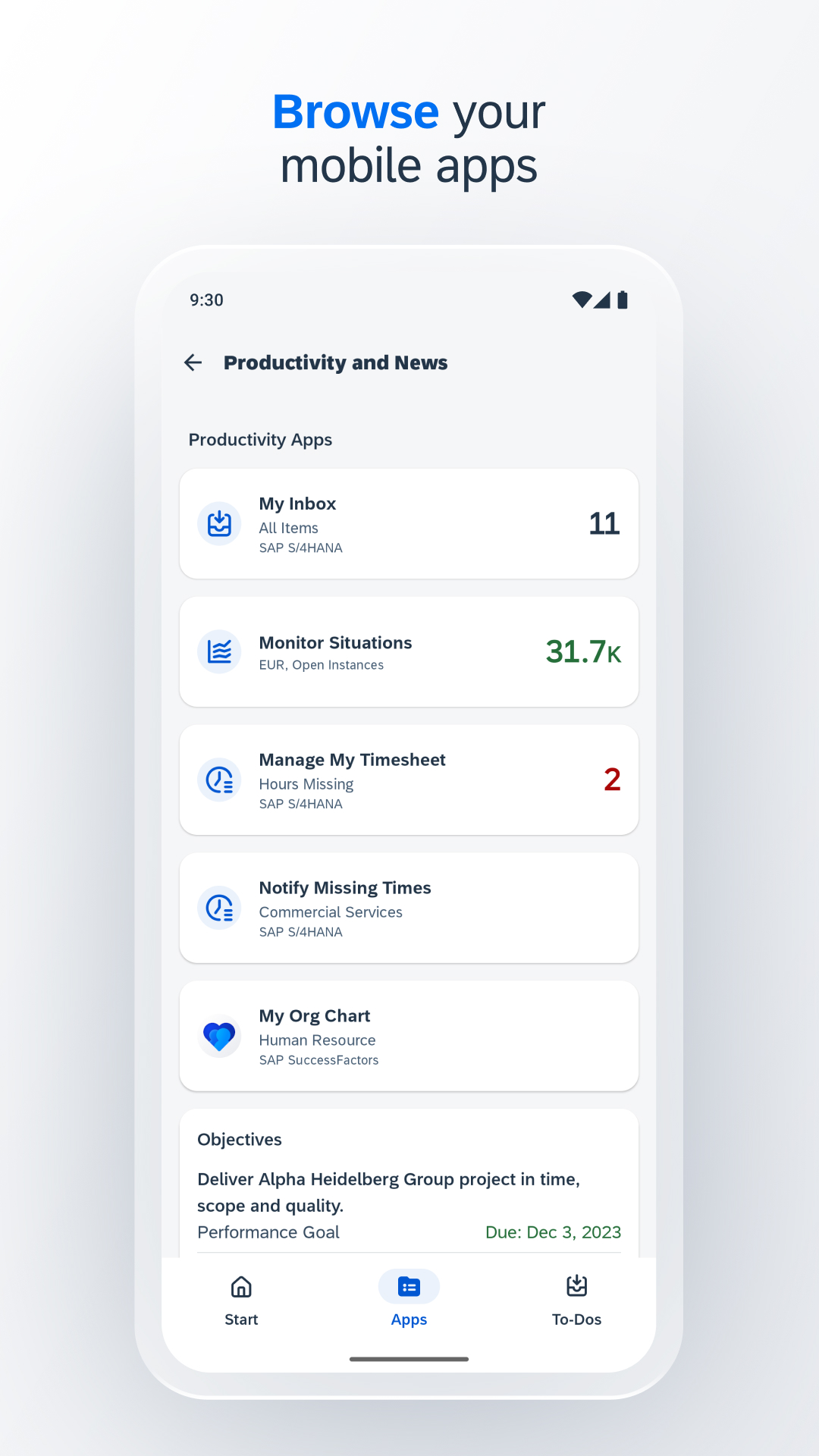 精彩截图-SAP Mobile Start2026官方新版