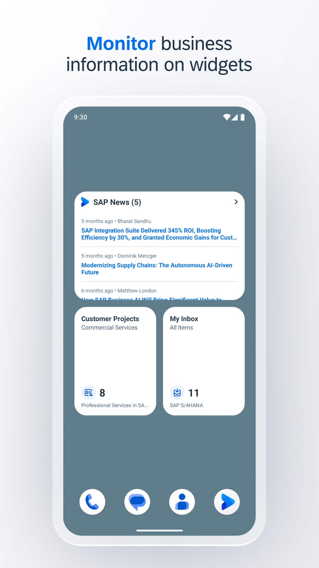 精彩截图-SAP Mobile Start2025官方新版