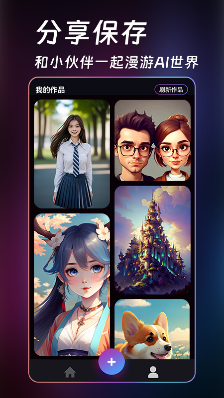 精彩截图-AI绘画生成器2025官方新版