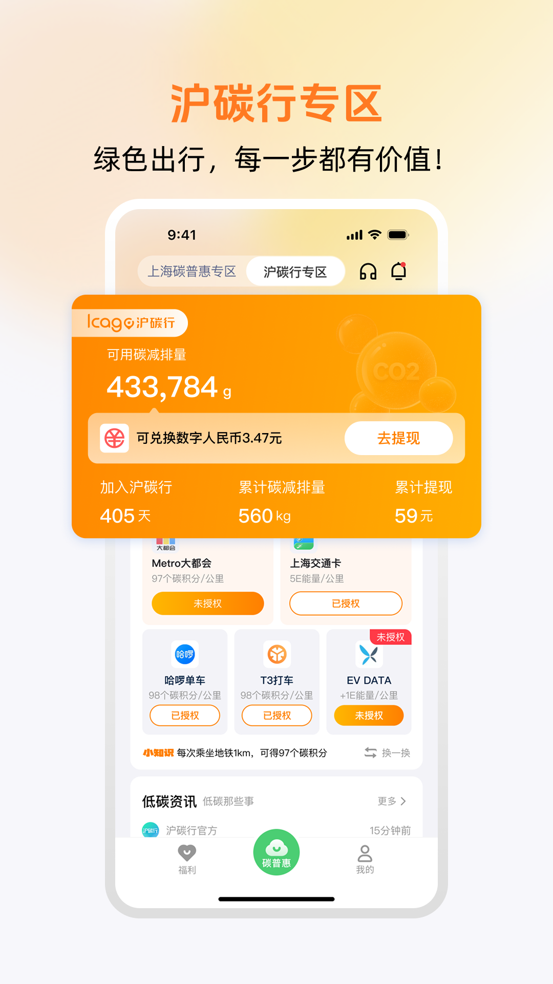 精彩截图-沪碳行2026官方新版