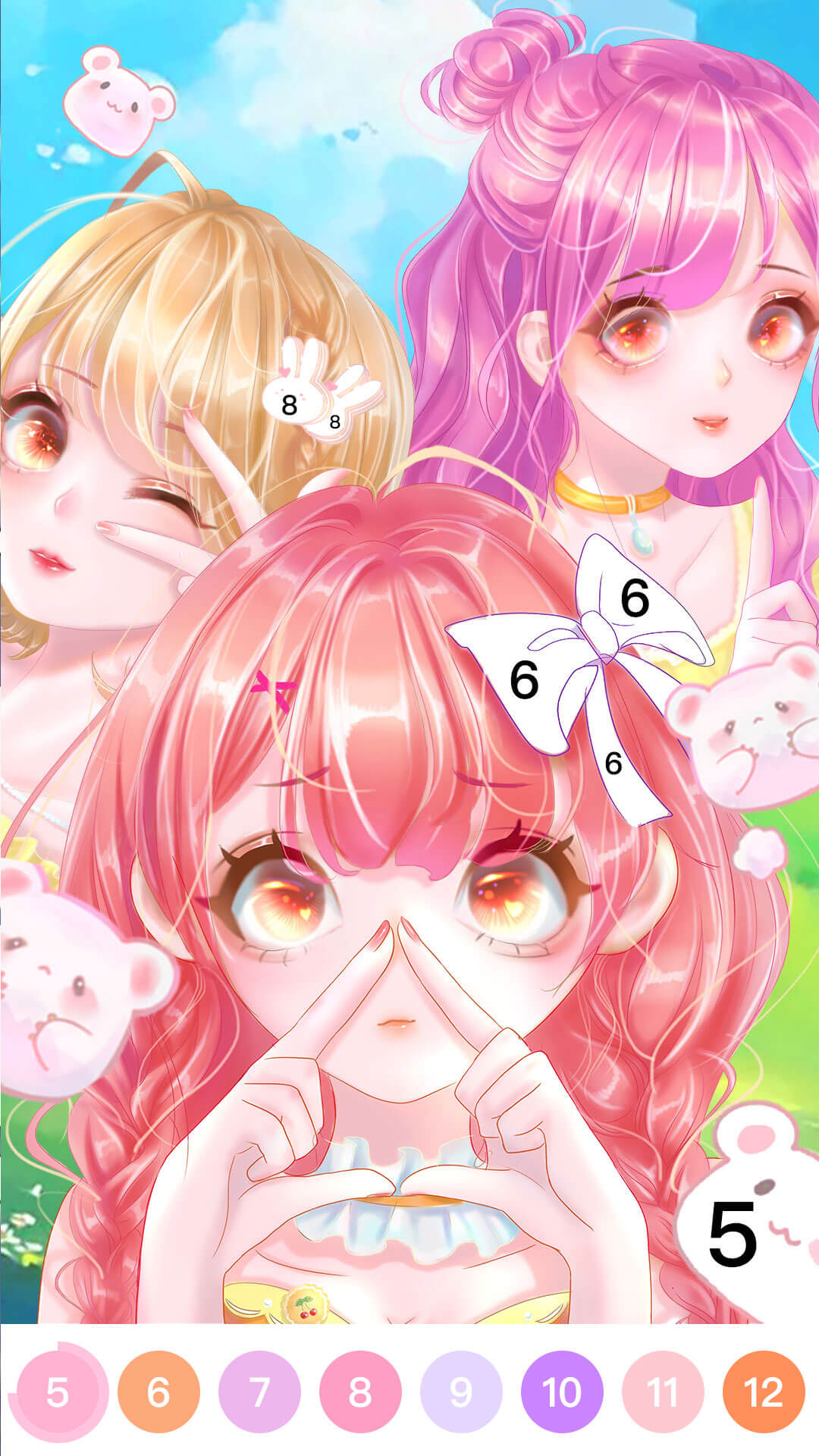 精彩截图-花花填色2025官方新版