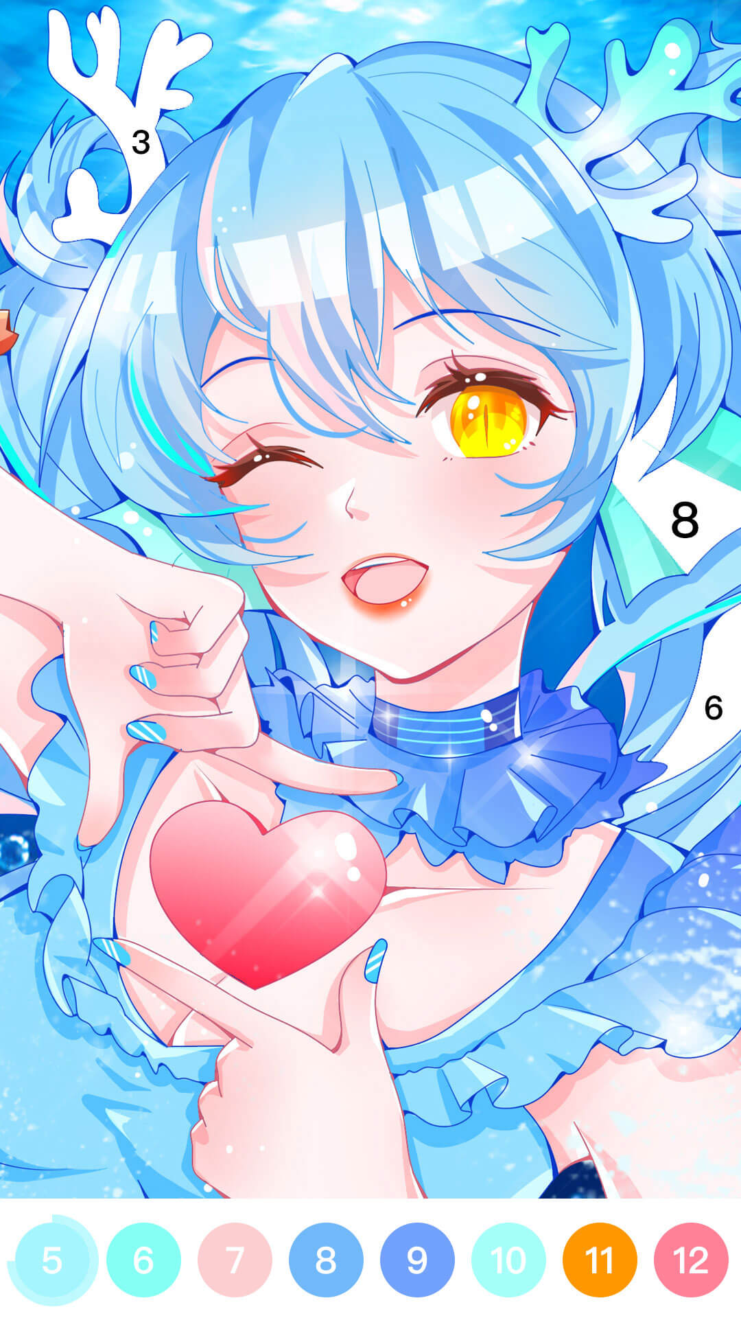 精彩截图-花花填色2025官方新版