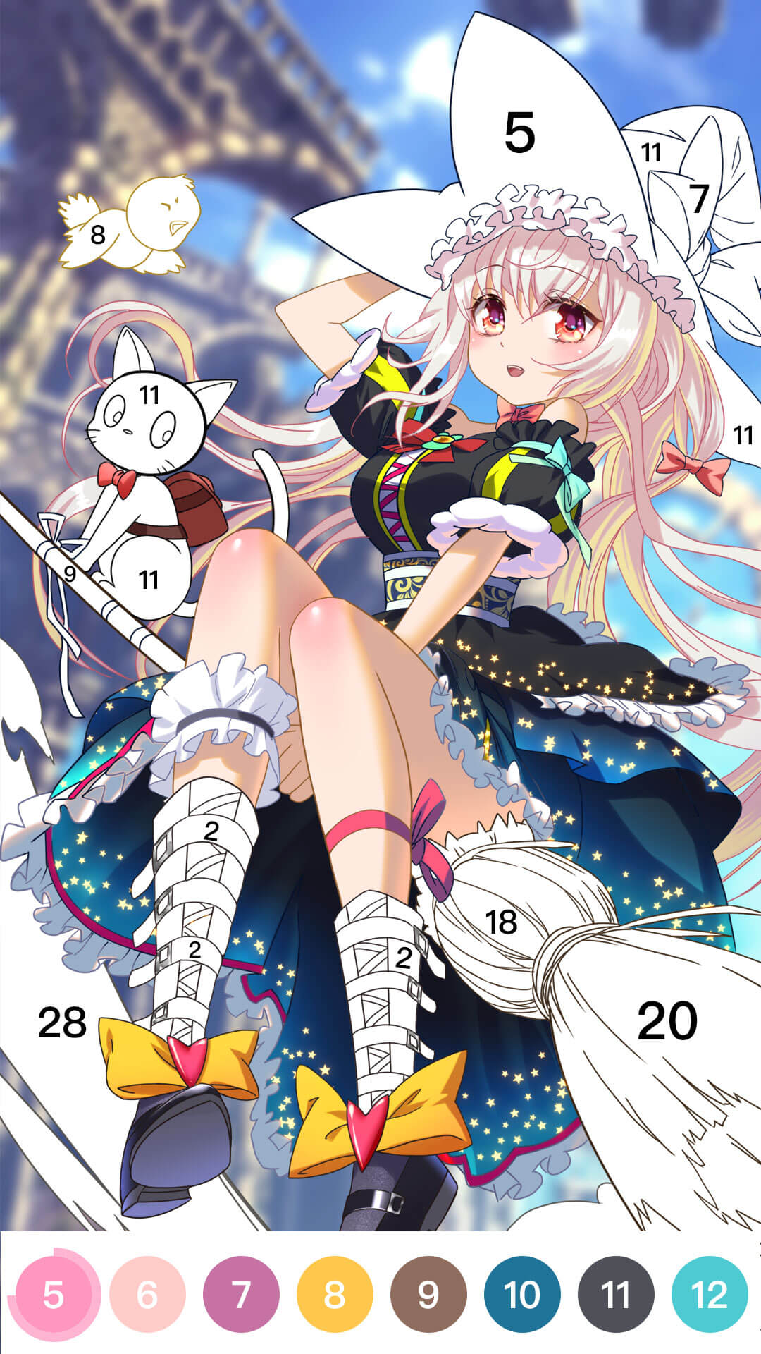 精彩截图-花花填色2025官方新版