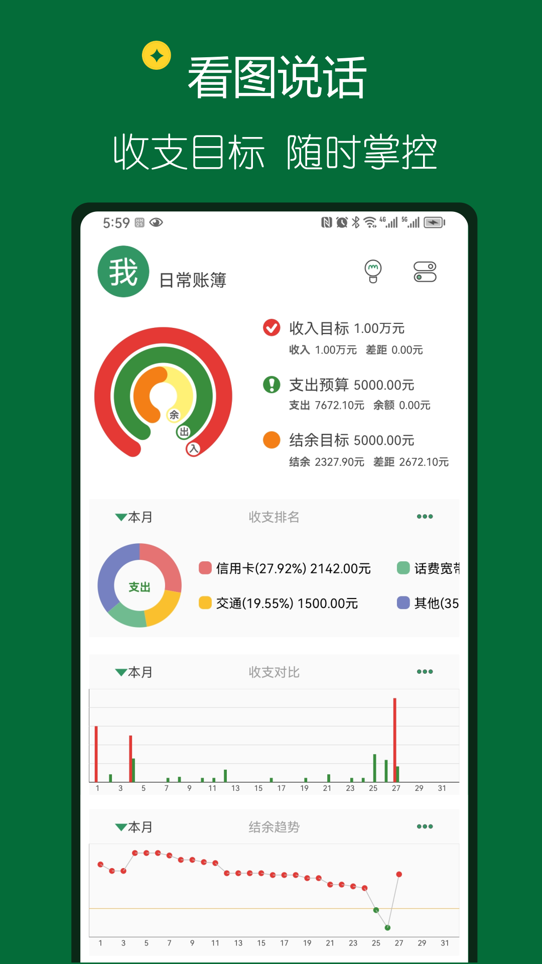 精彩截图-大小记账2025官方新版