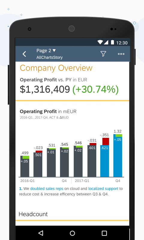 SAP Analytics Cloud 截图 2