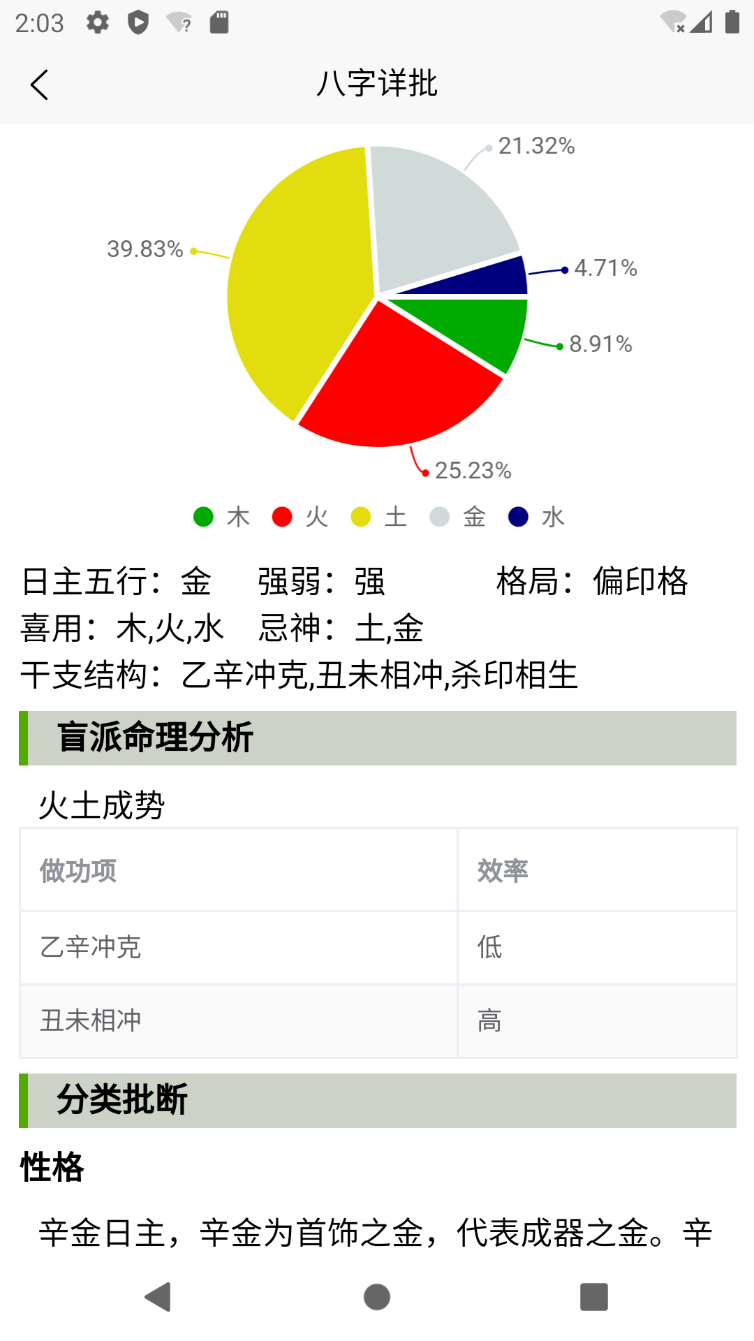 精彩截图-诠天八字2025官方新版