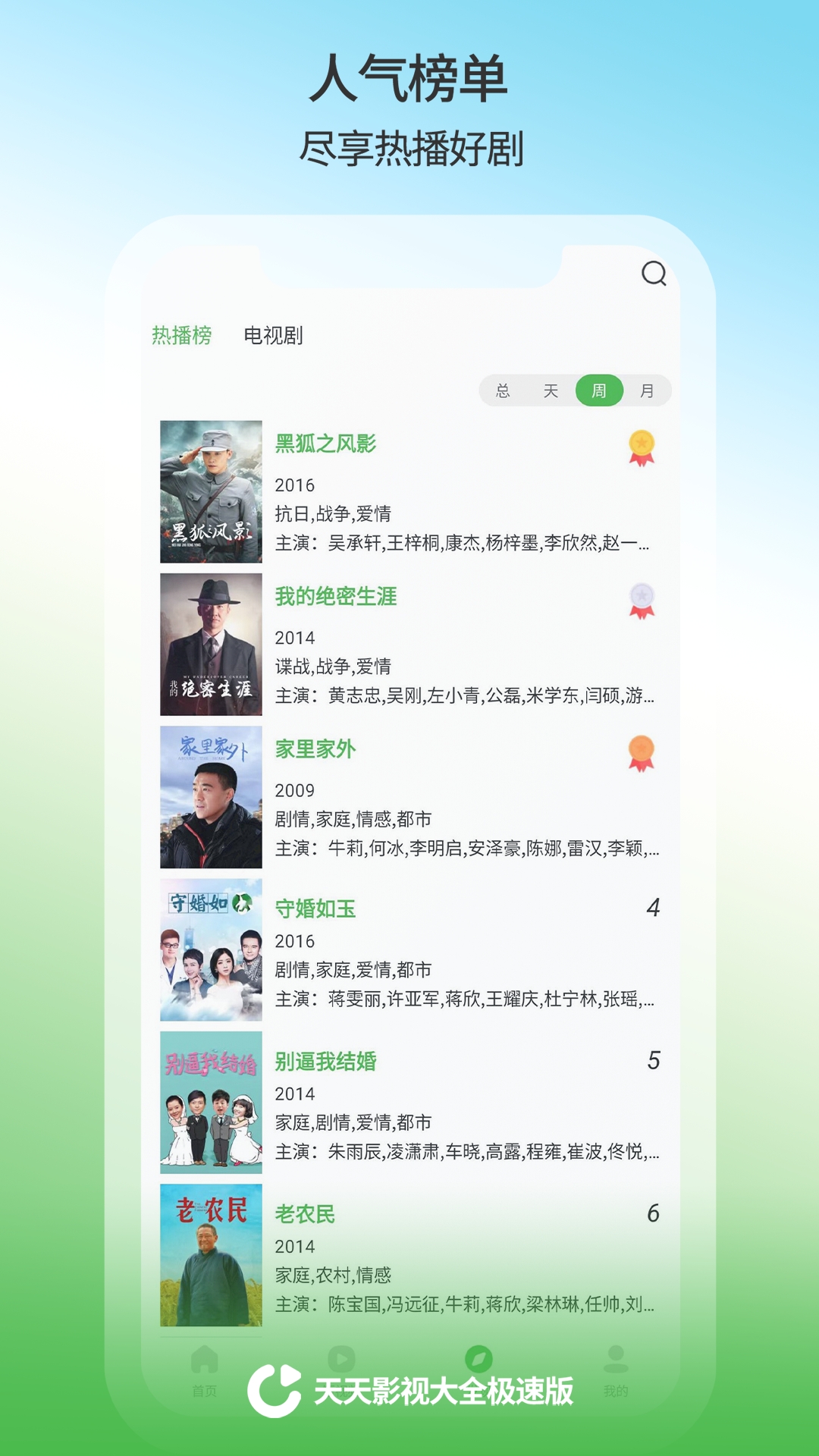 精彩截图-天天影视大全2025官方新版