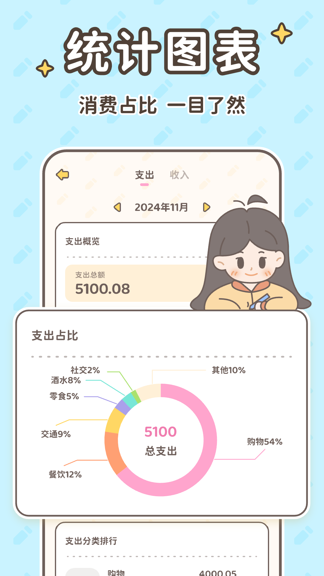 精彩截图-小贝记账2026官方新版