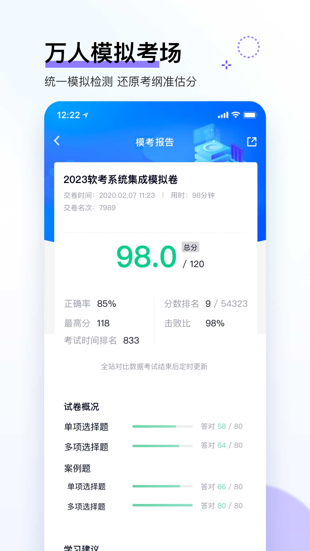 软考快题库安卓版高清截图