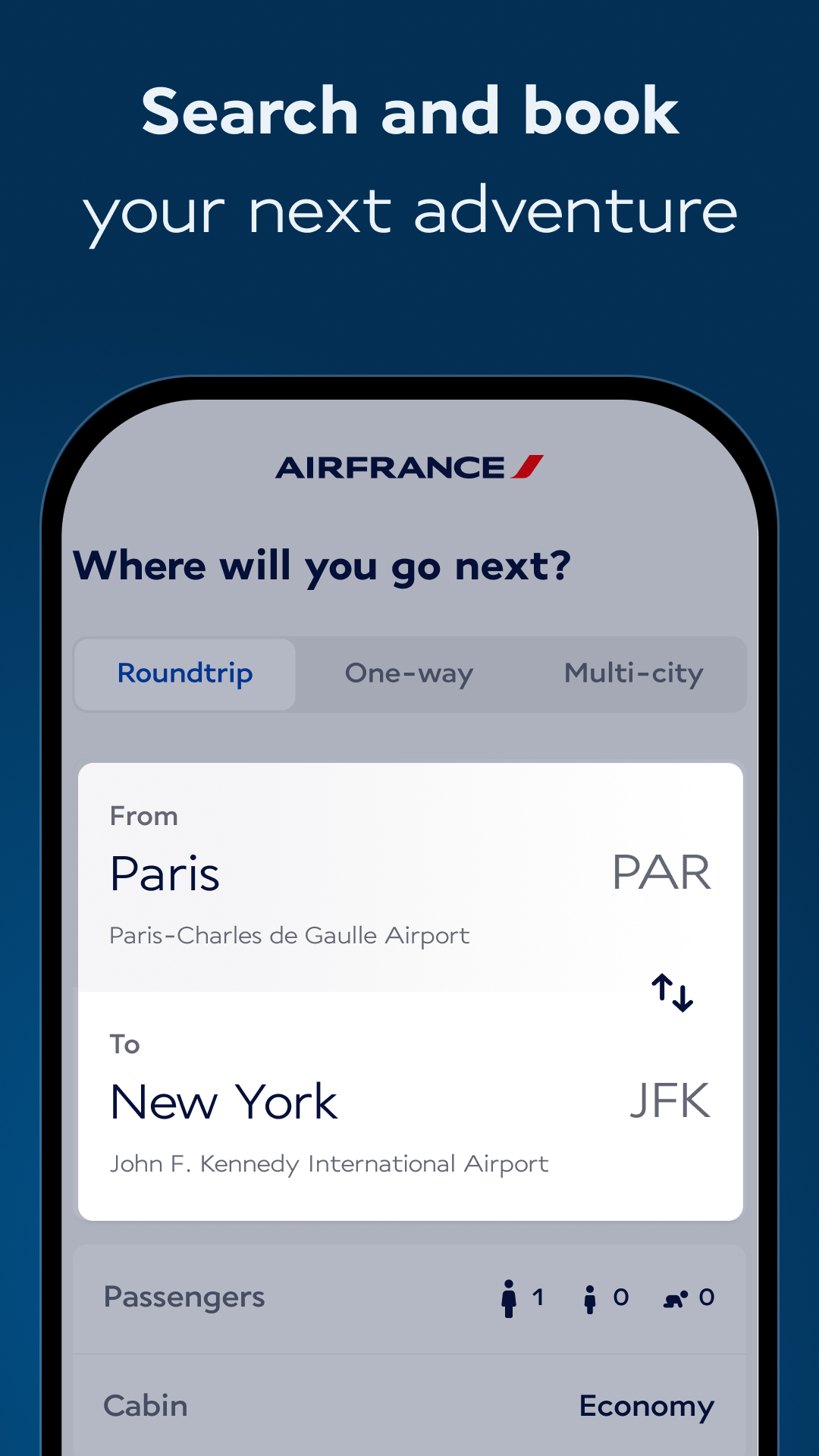 精彩截图-Air France2025官方新版