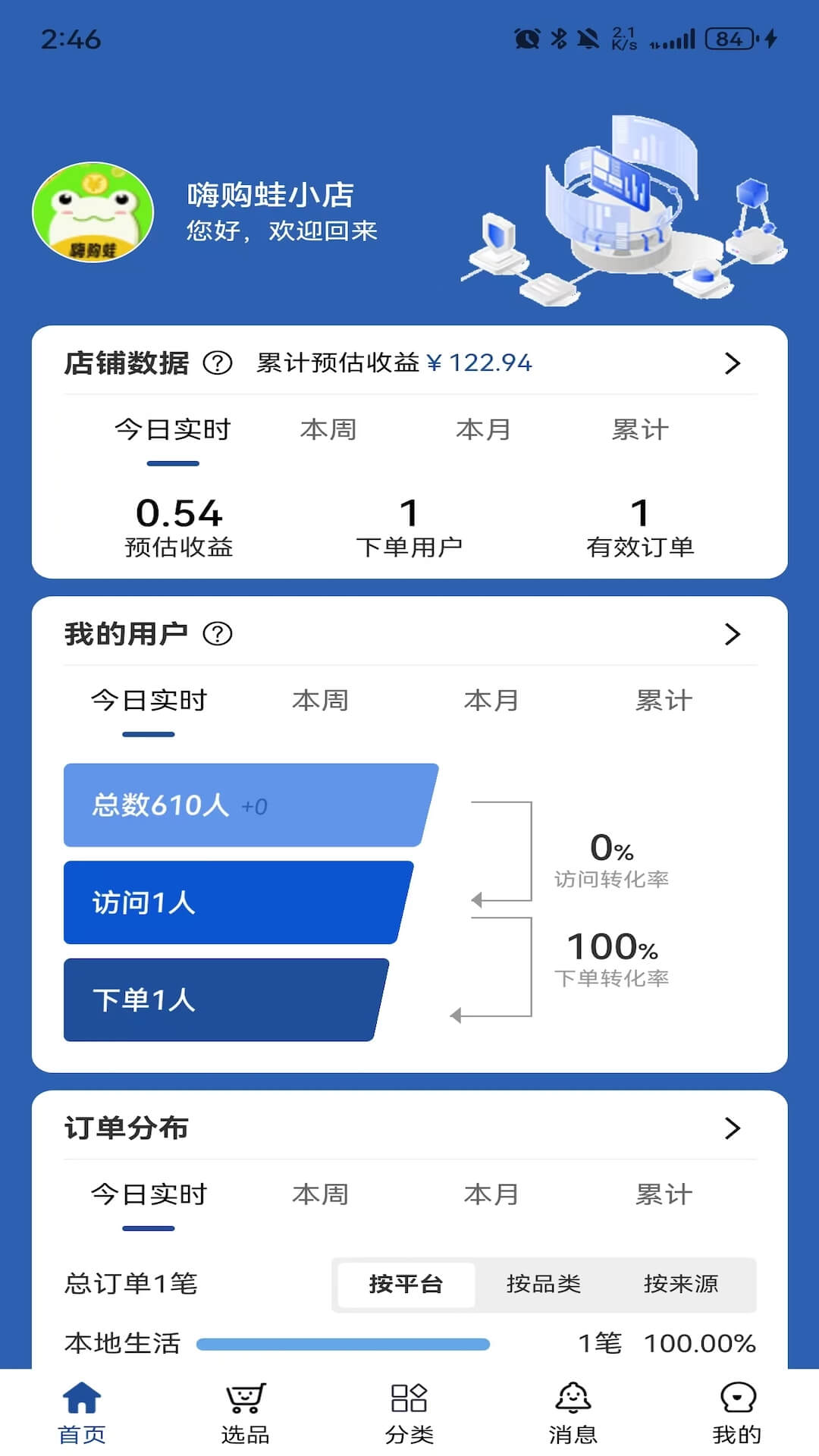 精彩截图-嗨购蛙商家版2025官方新版