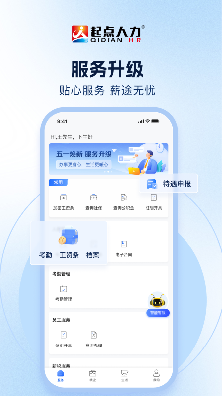精彩截图-起点人力2026官方新版