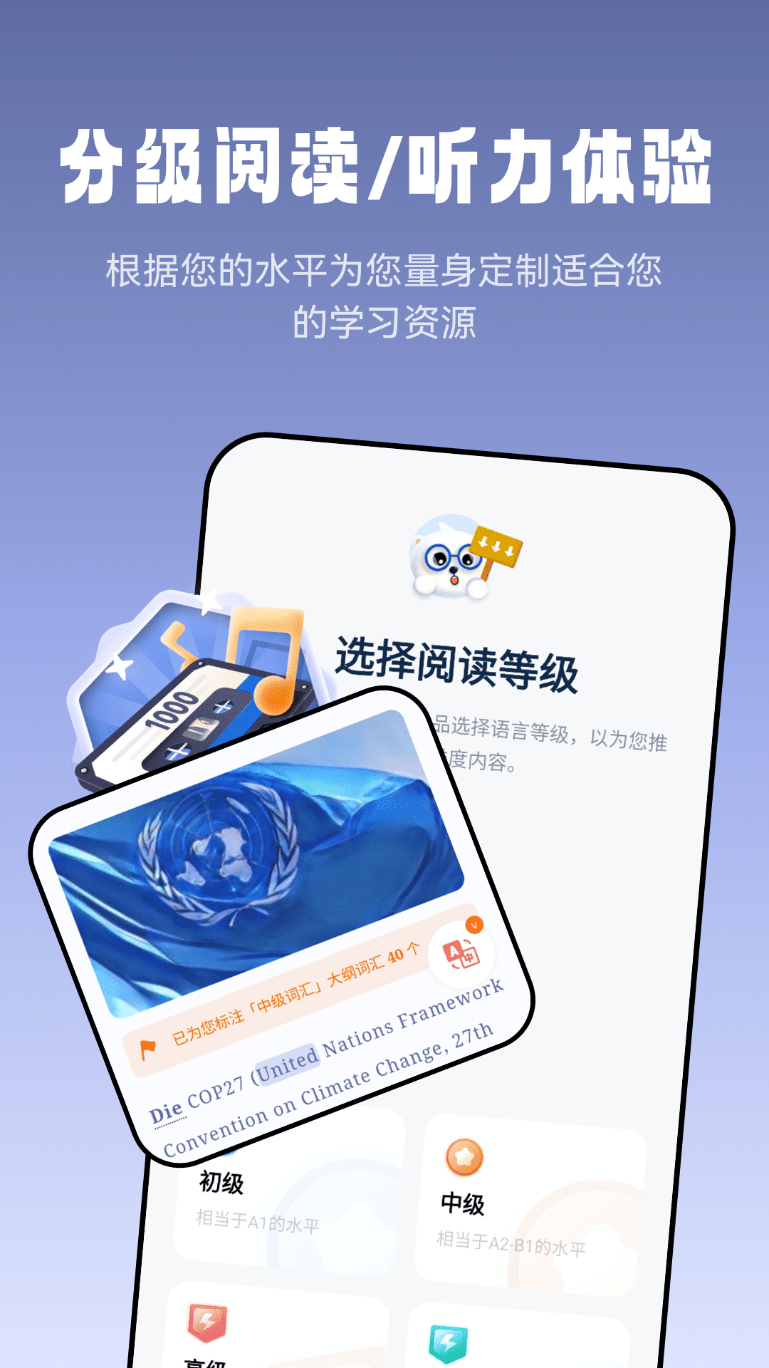 精彩截图-莱特德语阅读听力2025官方新版
