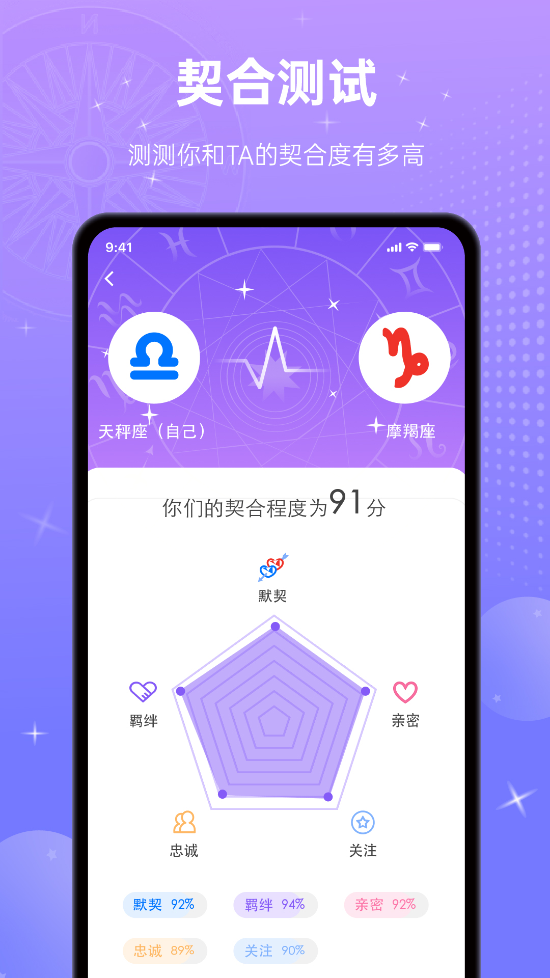 星座合盘安卓版高清截图