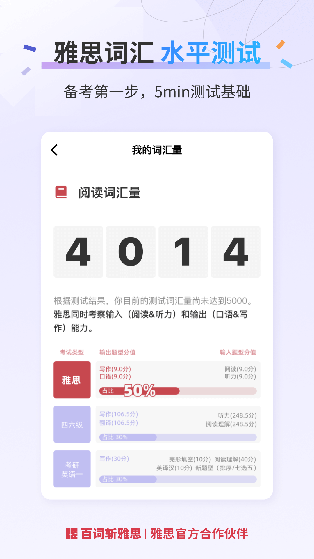 精彩截图-百词斩雅思2026官方新版