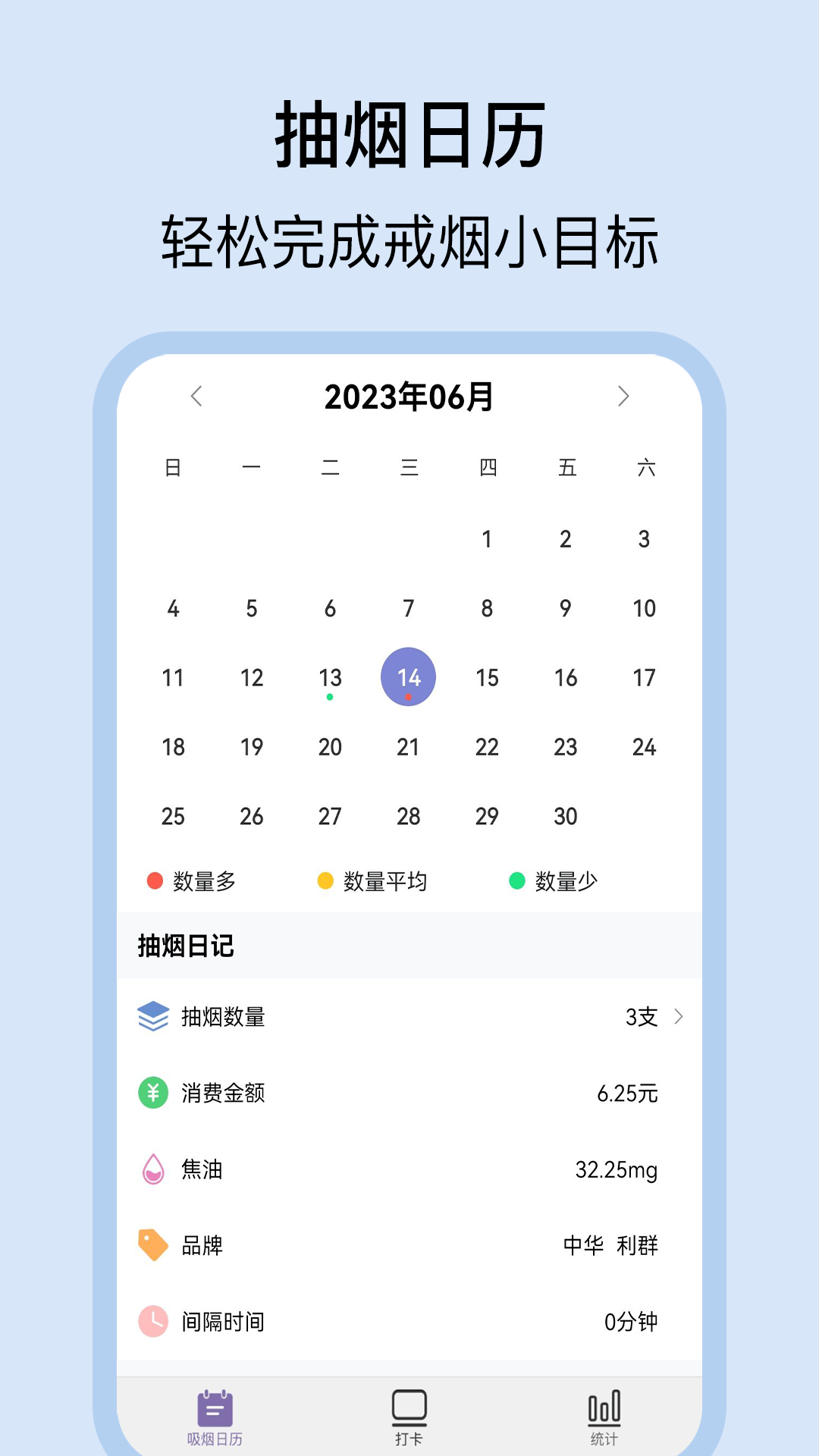 精彩截图-戒烟日记2025官方新版