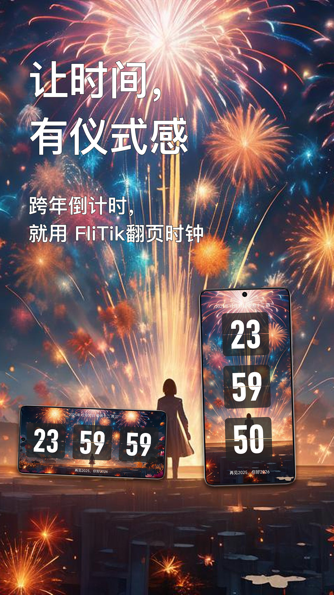 精彩截图-FliTik翻页时钟2026官方新版