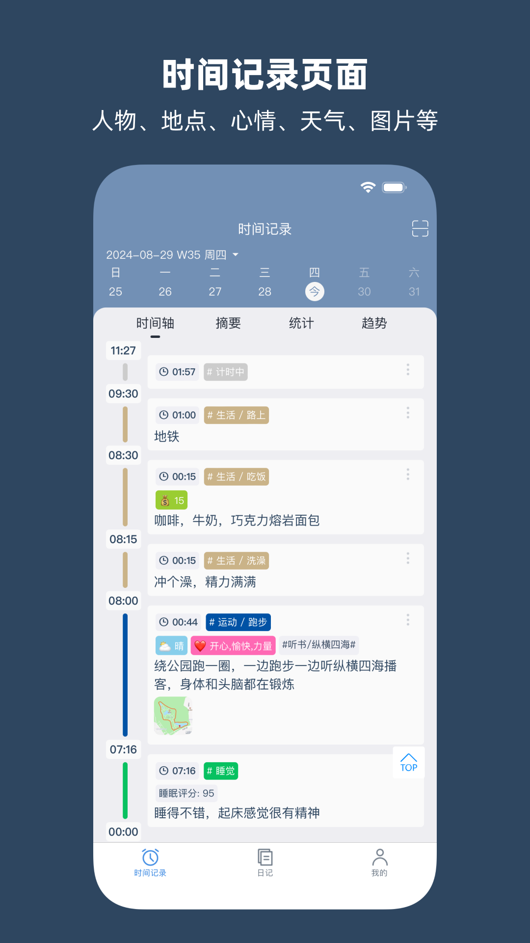 精彩截图-时间书2025官方新版