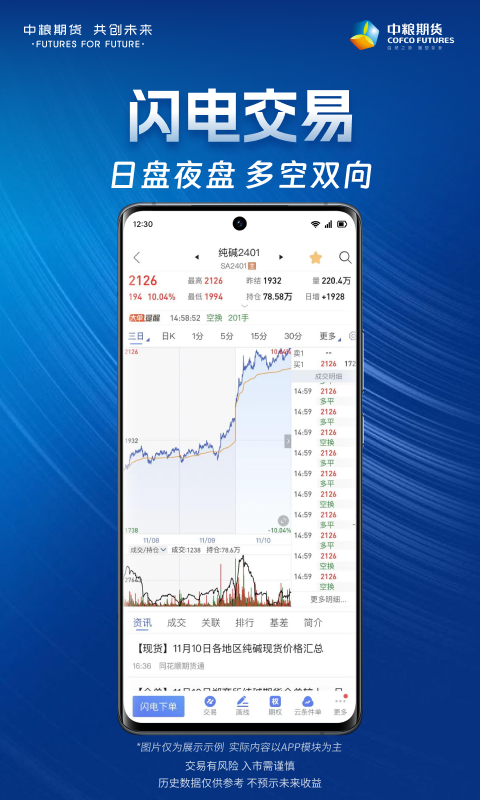 中粮期货个金通截图