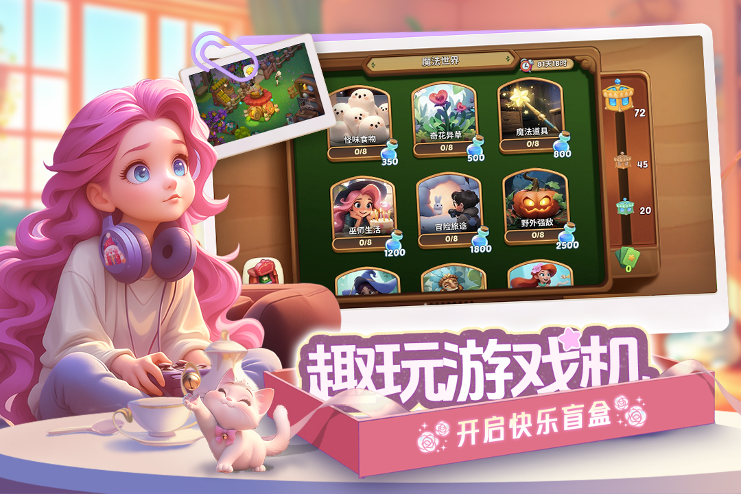 梦幻魔法屋截图