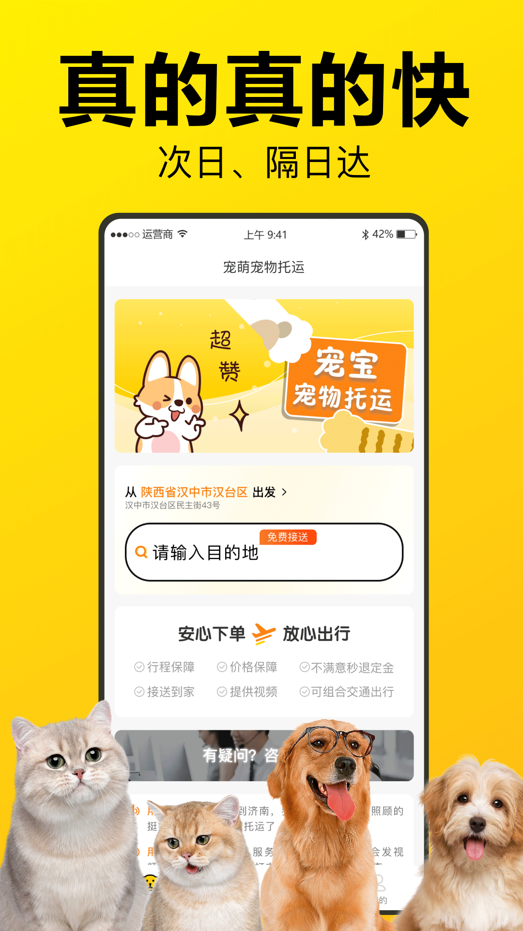 精彩截图-宠宝宠物托运2025官方新版