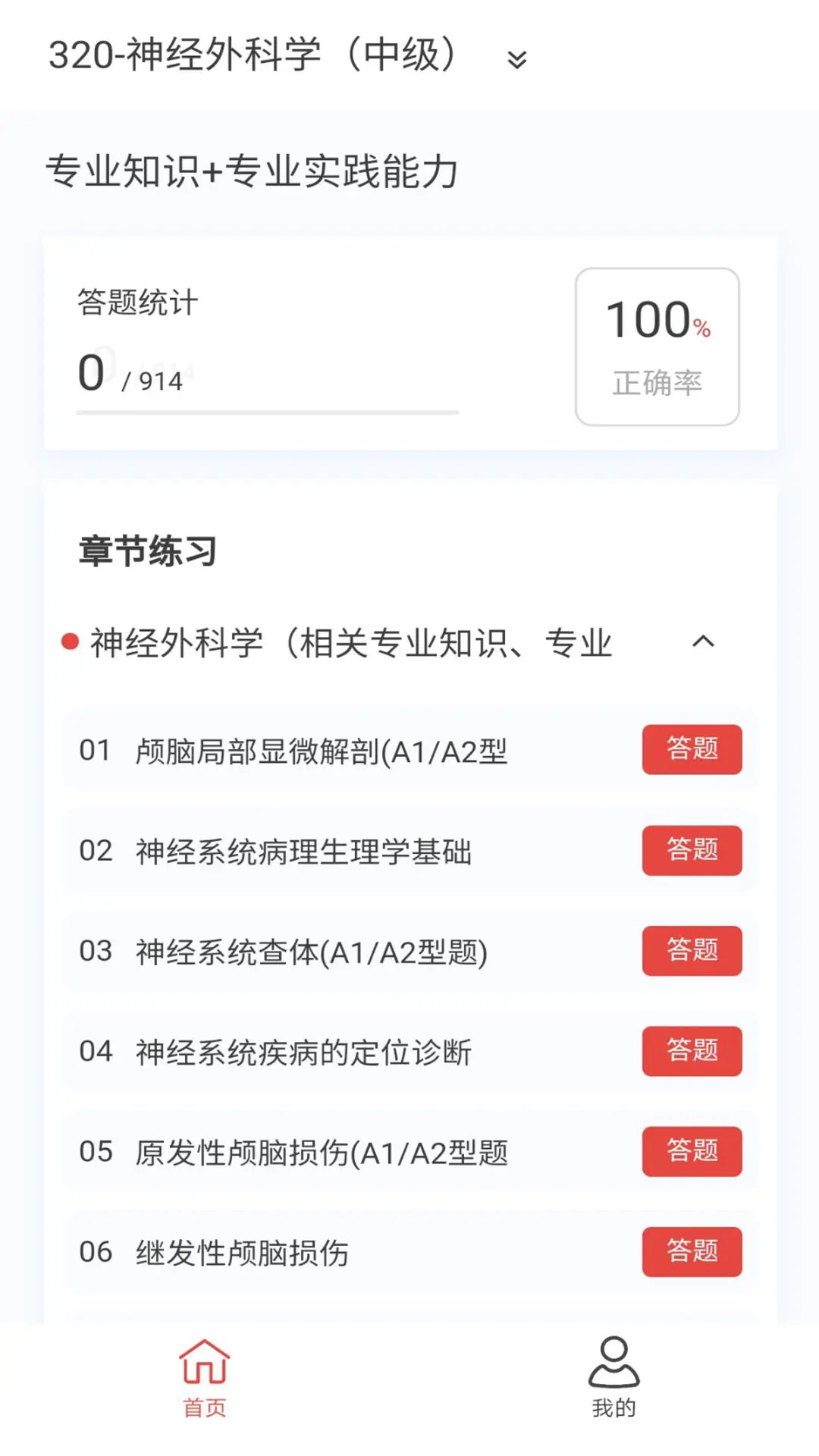 精彩截图-神经外科学新题库2025官方新版